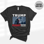 UNISEX Donald Trump Legend Tee - Support Trump 2024 Shirt - Republican Gifts - Trump Campaign Assassination Photo Shirt