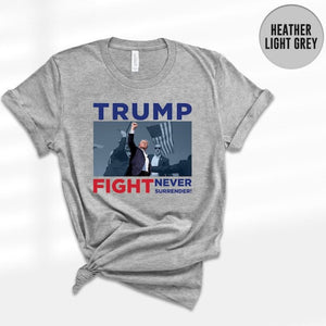 UNISEX Donald Trump Legend Tee - Support Trump 2024 Shirt - Republican Gifts - Trump Campaign Assassination Photo Shirt