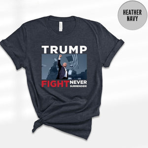 UNISEX Donald Trump Legend Tee - Support Trump 2024 Shirt - Republican Gifts - Trump Campaign Assassination Photo Shirt