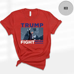 UNISEX Donald Trump Legend Tee - Support Trump 2024 Shirt - Republican Gifts - Trump Campaign Assassination Photo Shirt