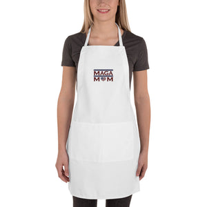 👩‍❤️‍👨 MAGA MOM Embroidered Apron