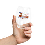 Trump2024 Wine Glass