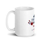 👩‍❤️‍👨 Proud American MOM glossy mug