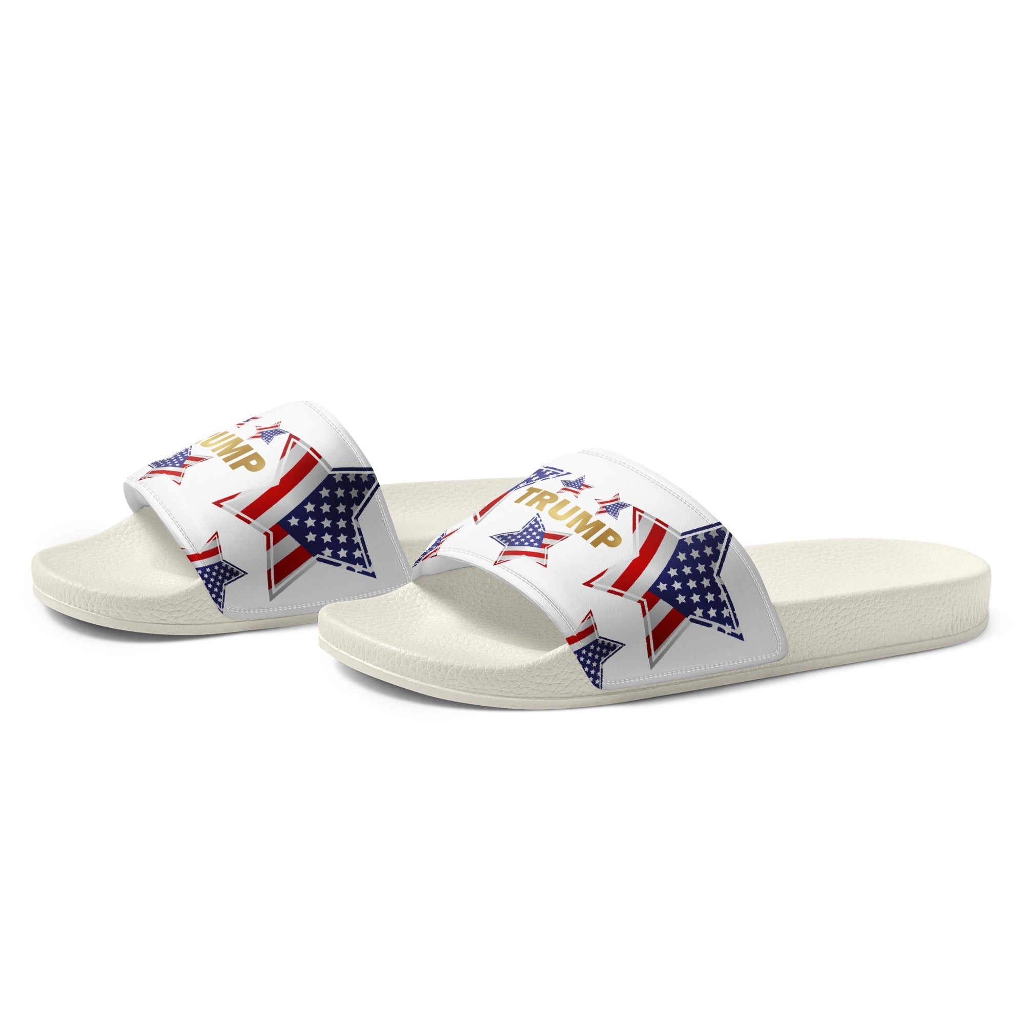 🏖 TRUMP Gold Sliders - Women's